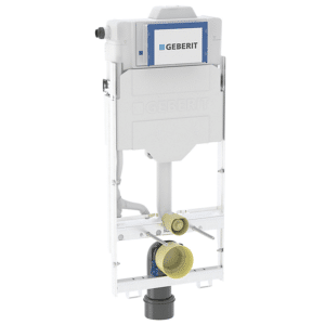 GEBERIT GIS WC-element, 114 cm med Sigma indbygningscisterne 12 cm, PEX-tilslutning