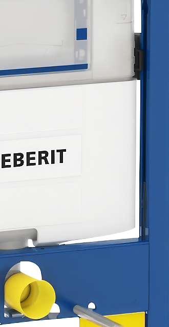 GEBERIT Duofix Omega WC-element, top/frontbetjent, højde 82 cm