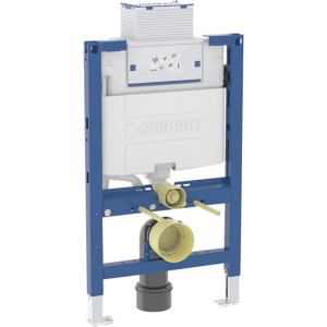 GEBERIT Duofix element til væg. Væghængt toilet, 82 cm, med omega indbygningscisterne 12 cm