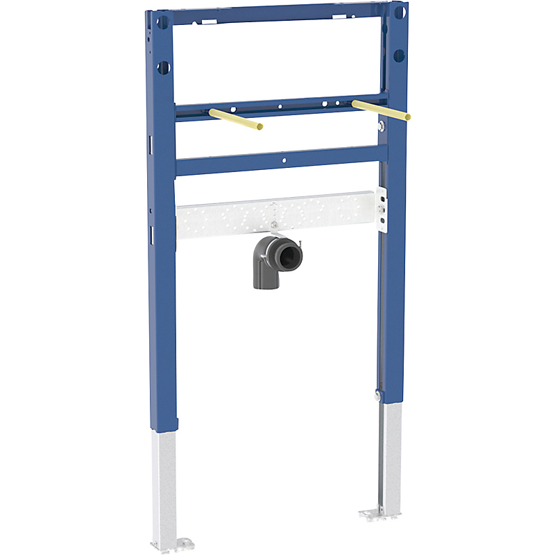 GEBERIT Duofix håndv.elem 82-98 cm, håndvaskarmatur: 50x82-98x7.5cm