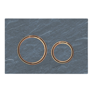 GEBERIT SIGMA21 betjeningsplade 246x164x14mm rødguld/skifer