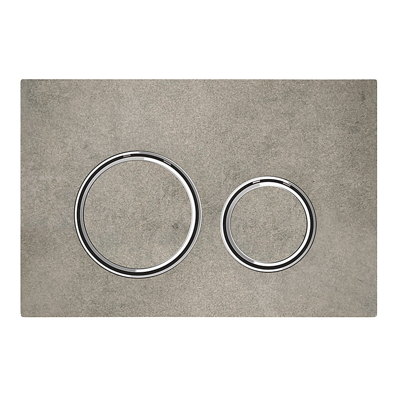 GEBERIT SIGMA21 betjeningsplade 246x164x14mm forkrome/beton