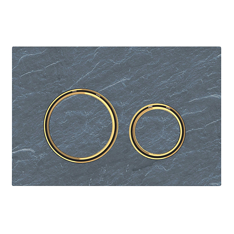 GEBERIT SIGMA21 betjeningsplade 246x164x14mm messing/skifer