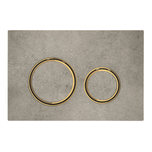 GEBERIT SIGMA21 betjeningsplade 246x164x14mm messing/beton