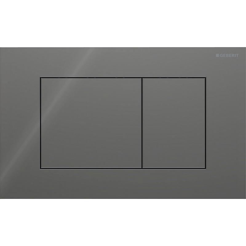 GEBERIT Sigma40 betjeningplade til dobbetskyl square Lava