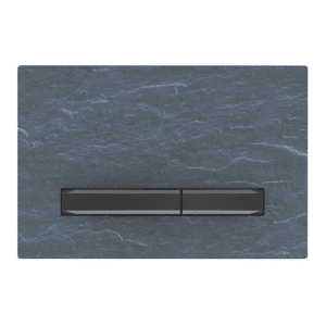 GEBERIT SIGMA50 betjeningsplade 246x164x14mm sort krom/ skifer