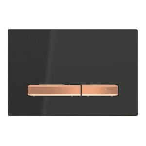 GEBERIT SIGMA50 betjeningsplade 246x164x14mm rødguld/dybsort RAL 95