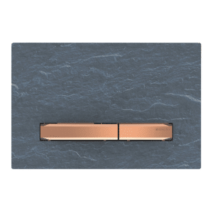 GEBERIT SIGMA50 betjeningsplade 246x164x14mm rødguld/skifer