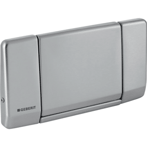 GEBERIT betjeningsplade High-Line, skyl-stop skyld. Krom