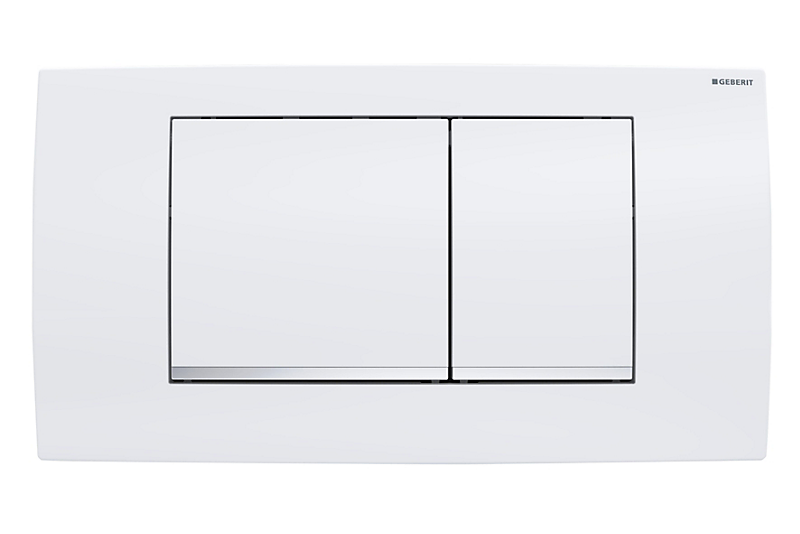GEBERIT Twinline30 KJ dobbeltskyl. Hvid