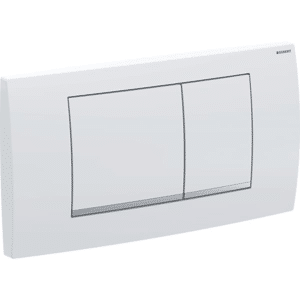 GEBERIT Twinline30 betjeningsplade, matkrom lakeret