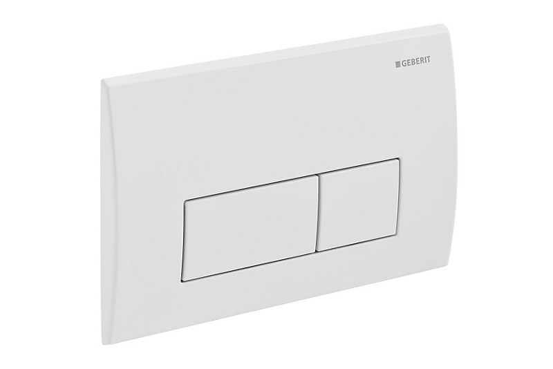 GEBERIT Kappa50 betjeningsplade Hvid