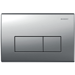 GEBERIT Kappa50 betjeningsplade matforkromet