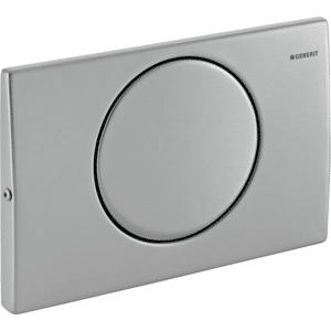 GEBERIT DELTA10 betjeningsplade, tryktaste