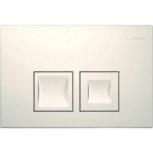 GEBERIT betjeningsplade Delta35, alpin-hvid