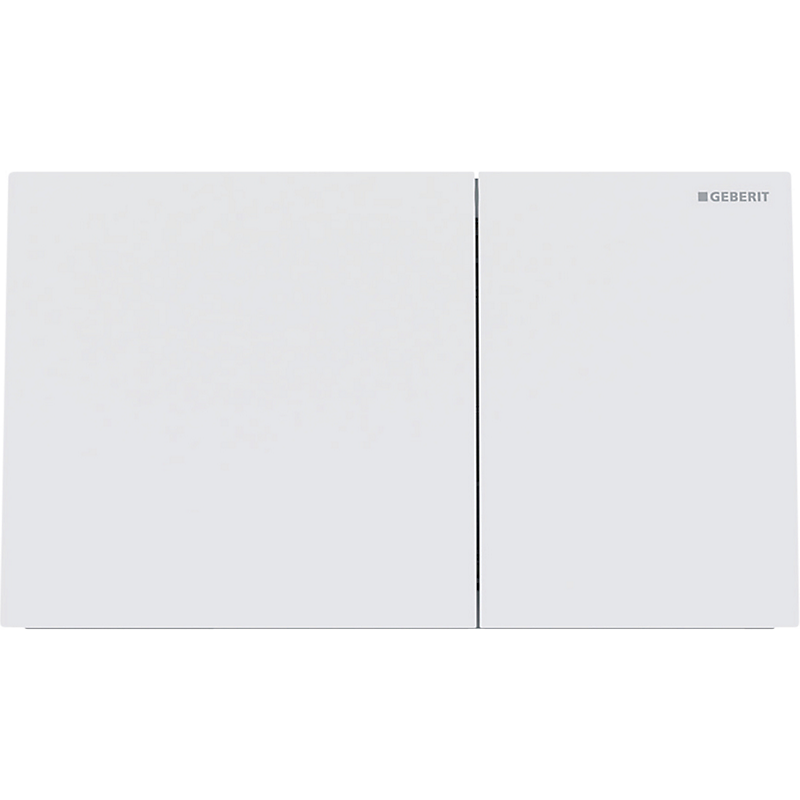 GEBERIT Sigma70 betjeningsplade Easy-to-clean-belagt Hvid mat