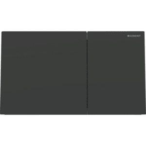 GEBERIT Sigma70 betjeningsplade Easy-to-clean-belagt Sort mat