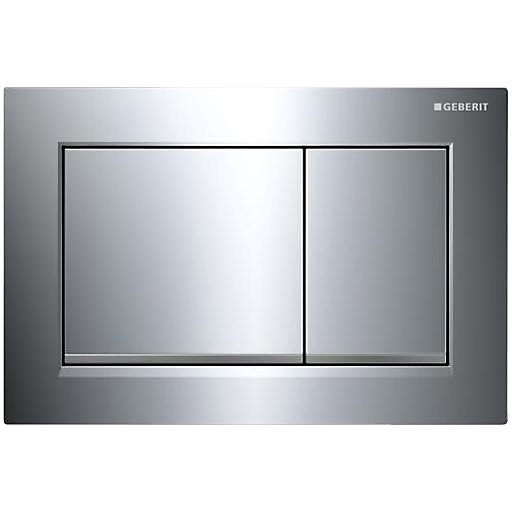 GEBERIT OMEGA30 betjeningsplade krom/mat/krom