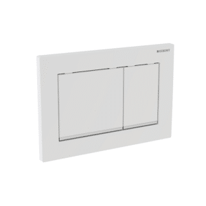 GEBERIT OMEGA30 betjeningsplade hvid/guld/hvid