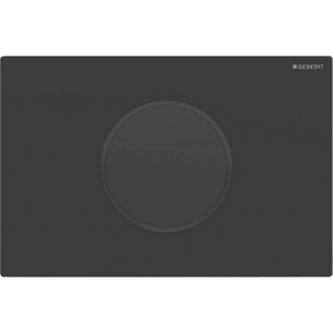 GEBERIT Sigma10 elektronisk WC-skyllestyring netdrift dobbeltskyl. Sort