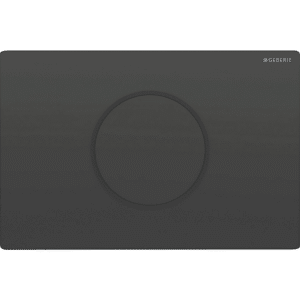 GEBERIT Sigma10 elektronisk WC-skyllestyring netdrift dobbeltskyl. Sort, mat sort