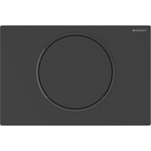 GEBERIT Sigma10 elektronisk WC-skyllestyring netdrift enkeltskyl. Sort matlakeret, sort