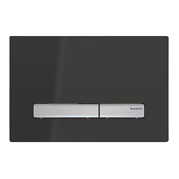 GEBERIT SIGMA50 betjeningsplade dobbeltskyl dybsort