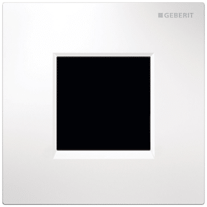 GEBERIT SIGMA30 urinalstyring med nettilslutning. Hvid/krom