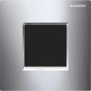 GEBERIT SIGMA30 urinalstyring med nettilslutning. Krom/mat krom