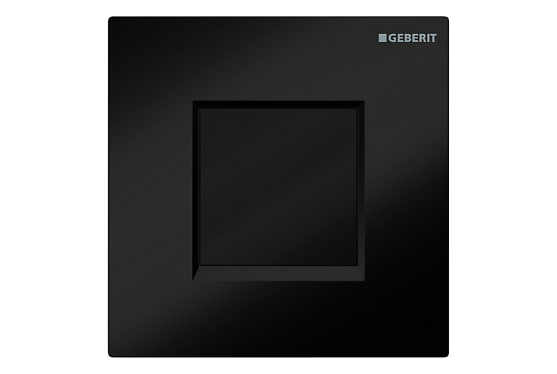 GEBERIT SIGMA30 elektronisk urinalstyring batteritilslutning. Sort/mat krom