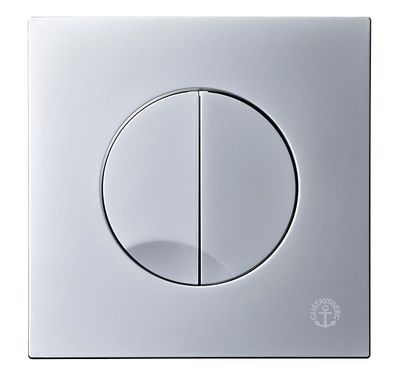 Gustavsberg Triomont XS Betjeningsplade duo skyl matkrom