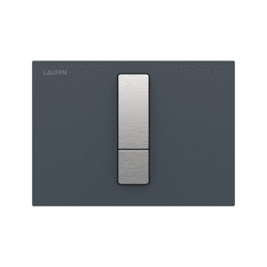 Laufen Lis tryk aw102 antracit betjeningsplade aw102 glas duoskyl antracit