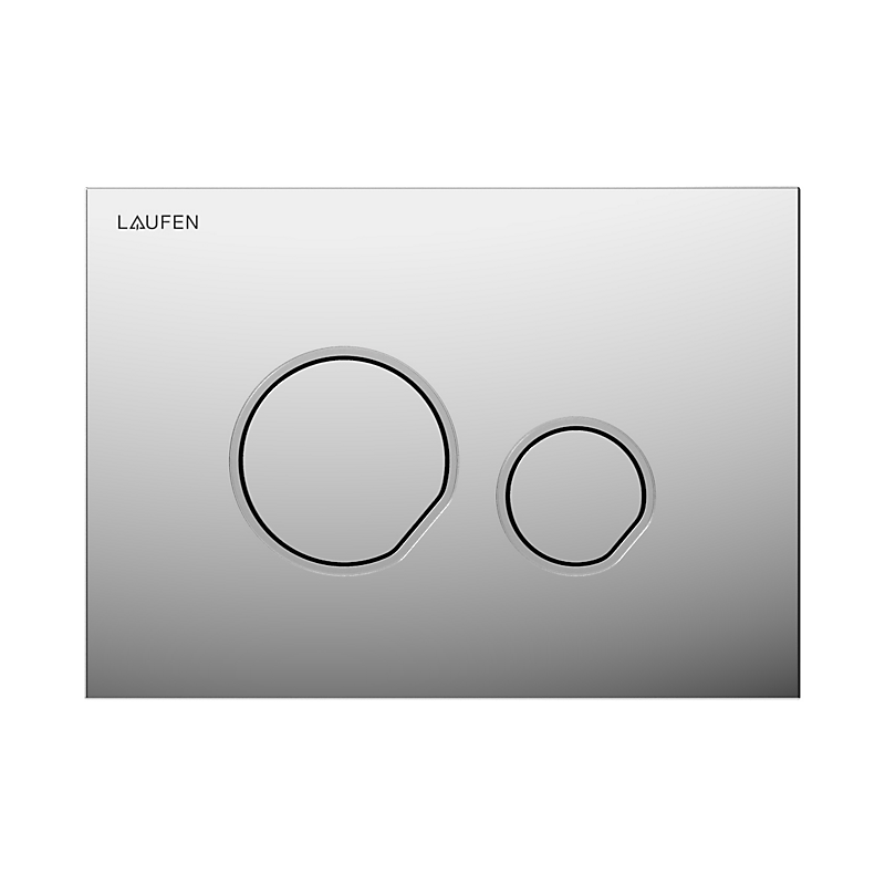 LAUFEN LIS betjeningsplade Duo AW105 - Krom