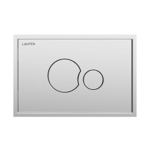 Laufen Lis aw106 betjeningsplade duoskyl. Krom