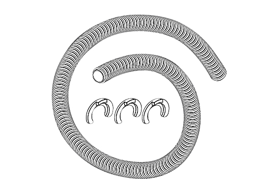 Laufen lis dusch tilslutningssæt til riva/navia til dusch wc