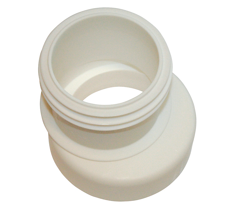 Kleto Klosettilslutning excentrisk 110mm E Wisa 7. Til spidsende. 20 mm forskydning