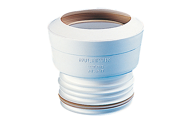 Multikvik WC-tilslutning 90mm rør 90-112mm