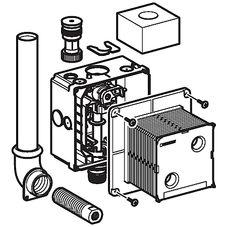 GEBERIT Preda/Selva box til urinalstyring