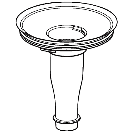 GEBERIT Preda/Selva adapter til hybridvandlås med styring