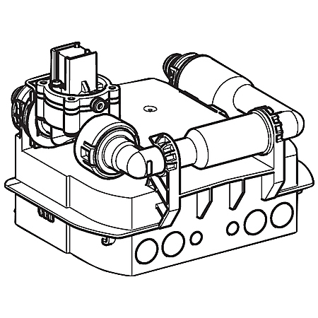 GEBERIT Preda/Selva urinalstyring til batteri