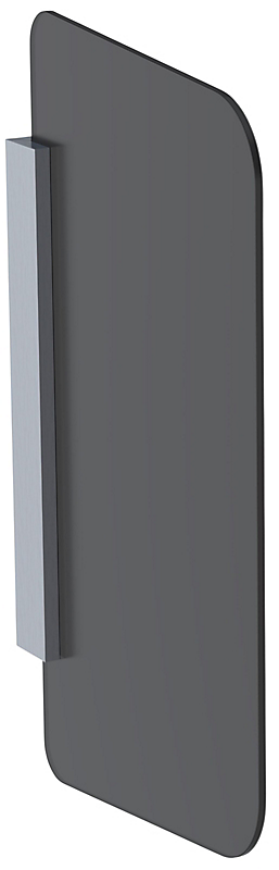 GEBERIT urinal Skillevægge. Antracit Glas