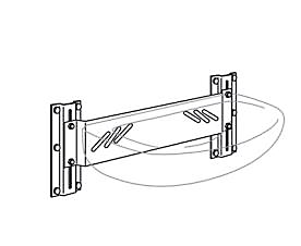 Pressalit vægkonsol med plade til håndvask