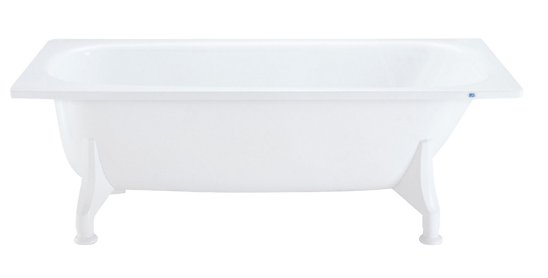 Ifö Bensæt bk-pro. Hvid plast. Til bkff fritstående badekar