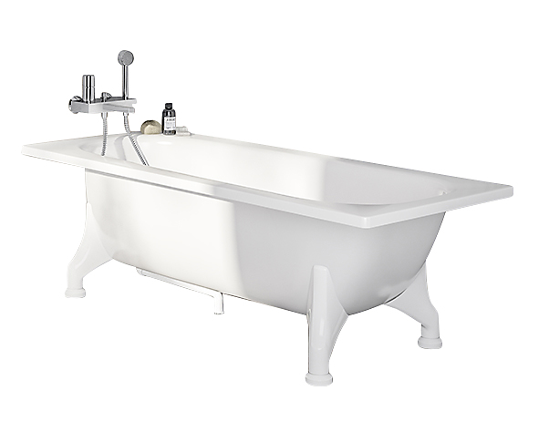 badekar Ifö 1500x700x410mm fritstå bv emalje St