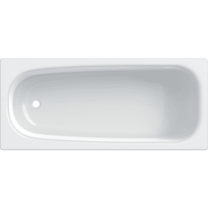 Ifö Caribia firkantet badekar til karstøtte: 1575x700mm, hvid / blank