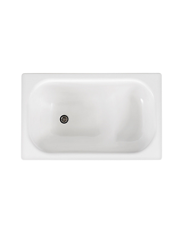 Gustavsberg siddebadekar hvid 1050x650x420mm bv emalje St