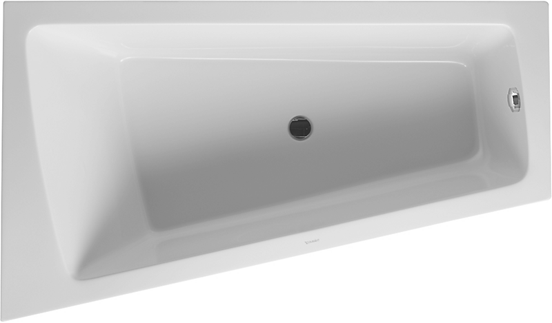 Duravit Paiova badekar 1700x1000 mm til venstre hjørne inkl. panel
