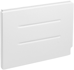 Duravit D-Code sidepanel 700mm til badekar højre magnetisk
