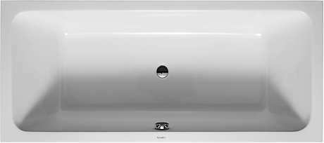 Duravit D-Code badekar, 1800x800 mm, centralt afløb