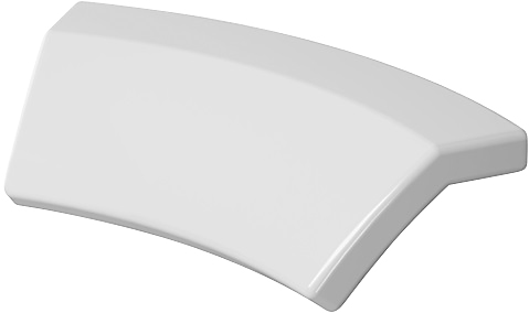 Duravit Darling New nakkestøtte buet, hvid